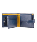 Гаманець чоловічий Visconti PM102 Leonardo c RFID (Blue Mustard) картинка, зображення, фото
