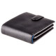 Кошелек мужской Visconti PM102 Leonardo c RFID (Black Blue) фото