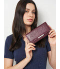 Гаманець жіночий Visconti R11 Paloma c RFID (Plum Multi) картинка, зображення, фото