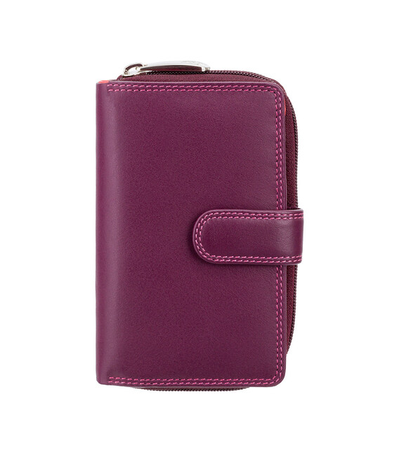Кошелек женский Visconti R13 Carmelo c RFID (Plum Multi) фото, картинка, изображение