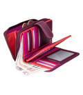 Кошелек женский Visconti R13 Carmelo c RFID (Plum Multi) фото, картинка, изображение
