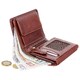 Кошелек мужской Visconti TSC44 Lucca c RFID (Tan) фото