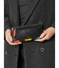 Кошелек женский Visconti STR5 Corfu c RFID (Black Multi) фото, картинка, изображение