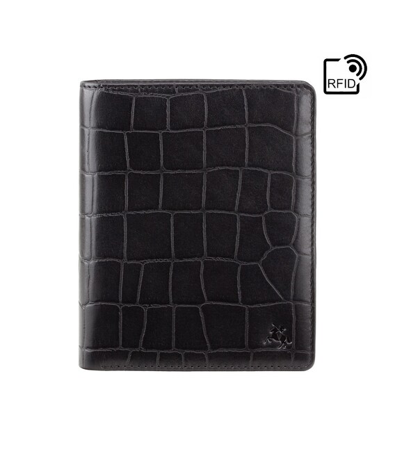 Гаманець чоловічий Visconti CR93 Predator c RFID (Black) картинка, зображення, фото