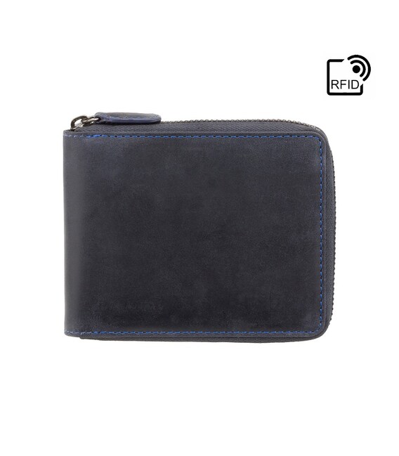 Гаманець чоловічий Visconti 702 Bullet (Oil Blue) картинка, зображення, фото