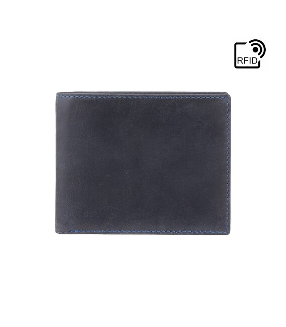 Гаманець чоловічий Visconti 707 Shield (Oil Blue) картинка, зображення, фото