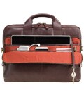 Сумка чоловіча для ноутбука Visconti ML31 Hugo 15 (Brown) картинка, зображення, фото