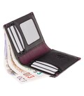 Кошелек мужской Visconti AP60 Thun (Black Burgundy) фото, картинка, изображение