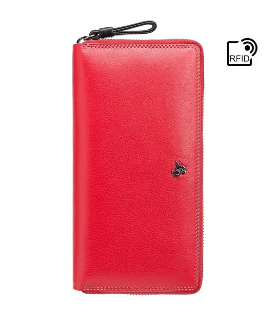 Гаманець жіночий Visconti SP33 Iris c RFID (Red Multi) картинка, зображення, фото