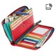 Гаманець жіночий Visconti SP33 Iris c RFID (Red Multi) картинка, зображення, фото