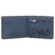 Кошелек мужской Visconti VSL33 TAP-N-GO c RFID (Black-Steel Blue) фото