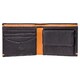 Кошелек мужской Visconti AP62 Montreux (Black Orange) фото