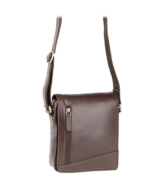Сумка чоловіча Visconti S7 Messenger Bag A5 (Brown) картинка, зображення, фото