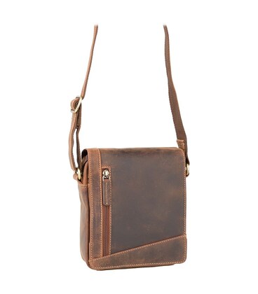 Сумка мужская Visconti S7 Messenger Bag A5 (Oil Tan) фото, картинка, изображение