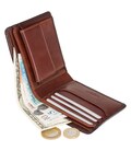 Гаманець чоловічий Visconti AT60 Arthur c RFID (Burnish Tan) картинка, зображення, фото