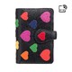 Кошелек женский Visconti LV4 Crush c RFID (Black-Multi Love) фото