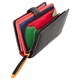 Кошелек женский Visconti LV4 Crush c RFID (Black-Multi Love) фото