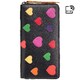 Кошелек женский Visconti LV5 Passion c RFID (Black-Multi Love) фото