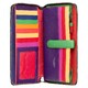 Кошелек женский Visconti LV5 Passion c RFID (Black-Multi Love) фото