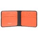 Кошелек мужской Visconti VSL35 Trim c RFID (Black-Orange) фото