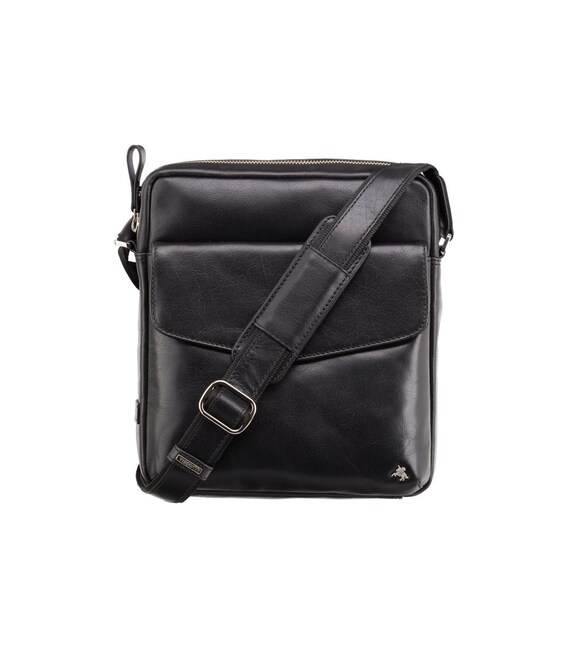 Сумка чоловіча Visconti ML36 Vesper A5 (Black) картинка, зображення, фото