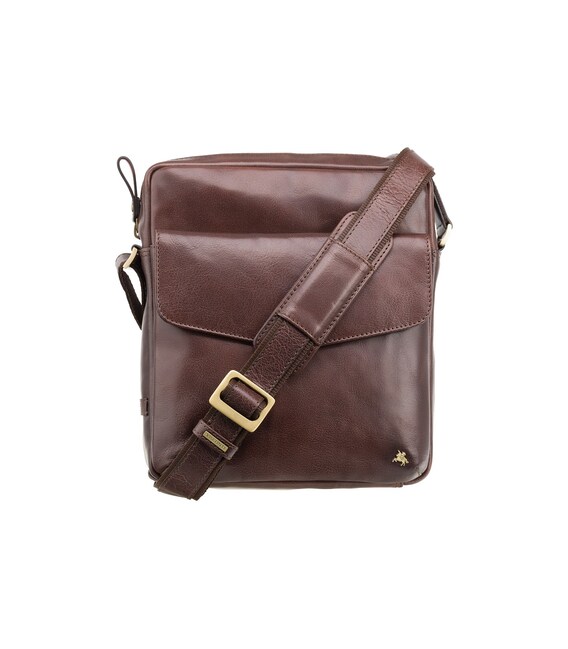 Сумка мужская Visconti ML36 Vesper A5 (Brown) фото, картинка, изображение