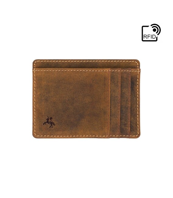 Картхолдер Visconti VSL58 Stealth (Oil Tan) картинка, зображення, фото