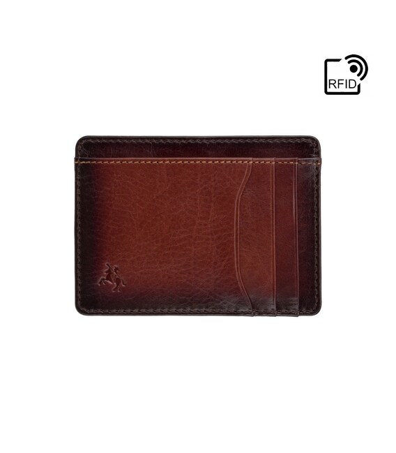 Картхолдер Visconti AT67 Madison (Burnish Tan) фото, картинка, изображение