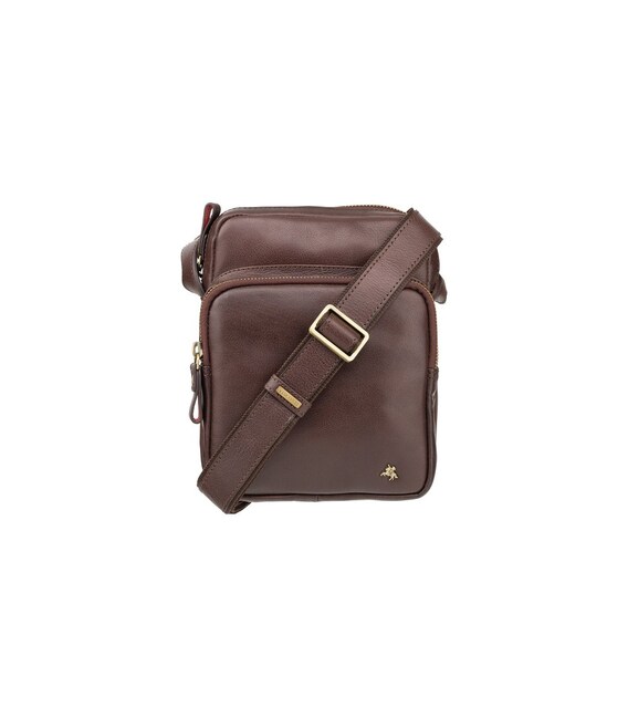 Сумка мужская Visconti ML40 Riley (Brown) фото, картинка, изображение