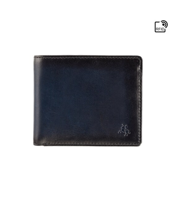Кошелек мужской Visconti AT58 Milo c RFID (Burnish Blue) фото, картинка, изображение