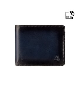 Портмоне чоловіче Visconti AT60 Arthur c RFID (Burnish Blue)