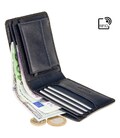 Кошелек мужской Visconti AT60 Arthur c RFID (Burnish Blue) фото, картинка, изображение