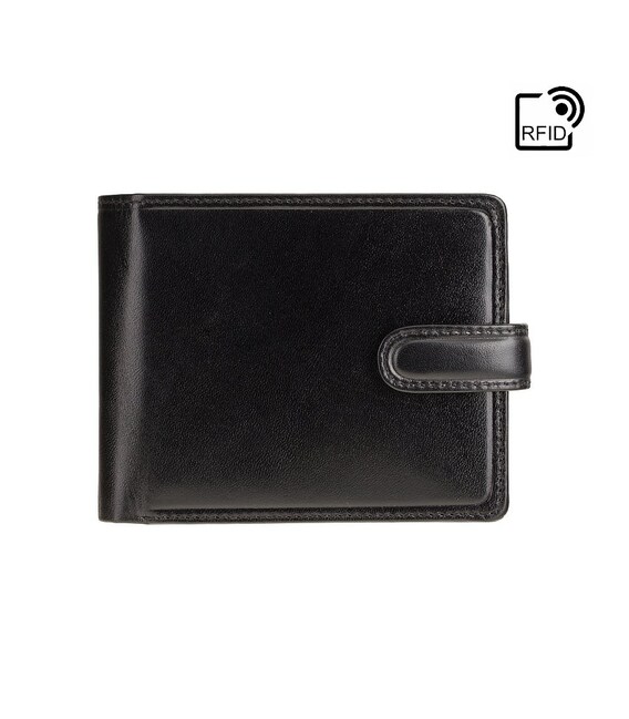 Гаманець чоловічий Visconti TR35 Atlantis c RFID (Black Green) картинка, зображення, фото