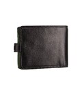 Кошелек мужской Visconti TR35 Atlantis c RFID (Black Green) фото, картинка, изображение