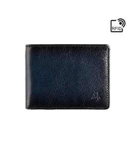 Кошелек мужской Visconti AT63 Roland c RFID (Burnish Blue) фото, картинка, изображение