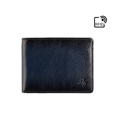 Кошелек мужской Visconti AT63 Roland c RFID (Burnish Blue) фото, картинка, изображение