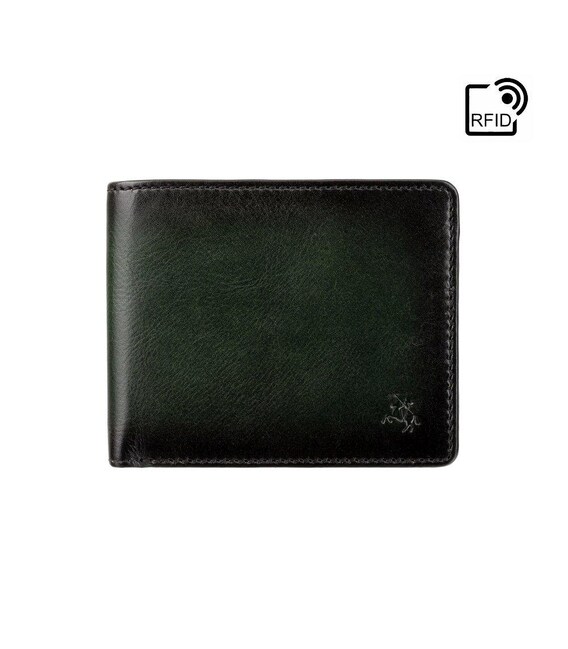 Портмоне чоловіче Visconti AT60 Arthur c RFID (Burnish Green) картинка, зображення, фото