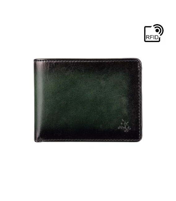 Кошелек мужской Visconti AT63 Roland c RFID (Burnish Green) фото, картинка, изображение