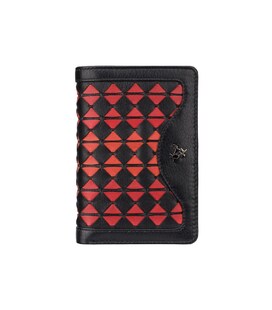 Гаманець жіночий Visconti BR75 BLK/CHERRY картинка, зображення, фото