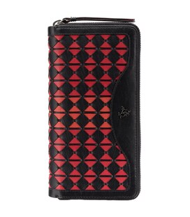 Гаманець жіночий Visconti BR76 BLK/CHERRY картинка, зображення, фото