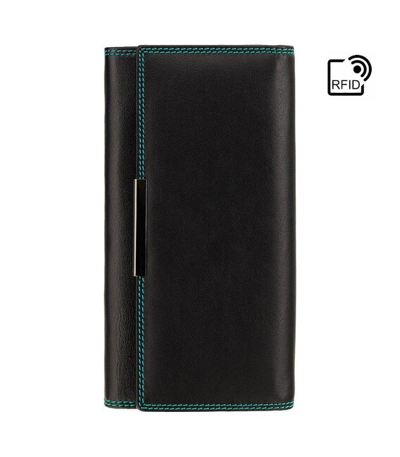 Кошелек женский Visconti R11 Paloma c RFID (Black/Rhumba) фото, картинка, изображение