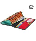 Кошелек женский Visconti R11 Paloma c RFID (Black/Rhumba) фото, картинка, изображение