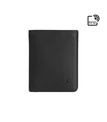 Портмоне чоловіче Visconti VSL41 Clipper (Black/Steel Blue) картинка, зображення, фото