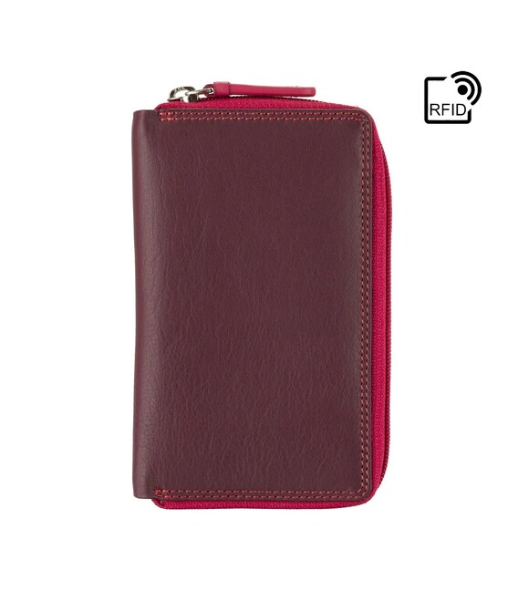 Кошелек женский Visconti RB98 Aruba (Plum Multi) фото, картинка, изображение