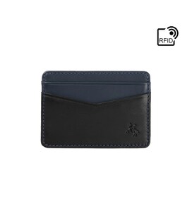 Картхолдер Visconti VSL40 Axe (Black/Steel Blue) фото, картинка, изображение