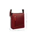Сумка мужская Visconti S7 Messenger Bag A5 Lee (Red) фото, картинка, изображение