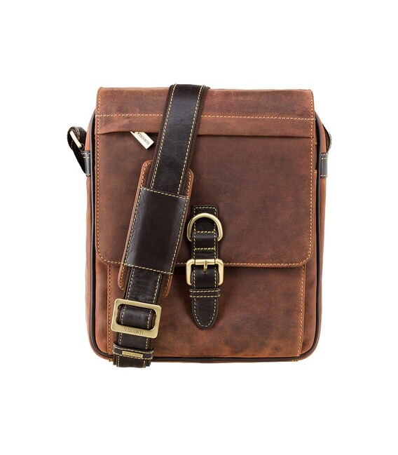 Сумка мужская Visconti 16011 (Oil Tan Mocha) фото, картинка, изображение
