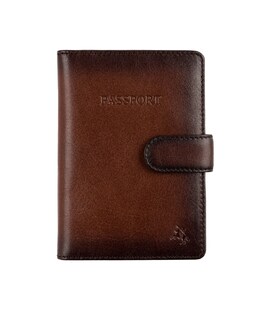 Шкіряна обкладинка для паспорта Visconti AT74 Blake (Burnished Tan) картинка, зображення, фото