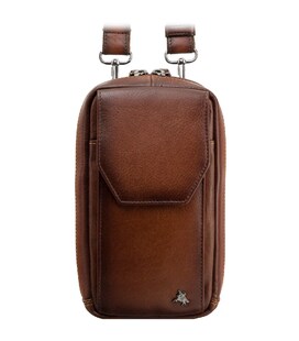 Кожаная сумка через плечо Visconti AT45 Alex (Burnish Tan) фото, картинка, изображение