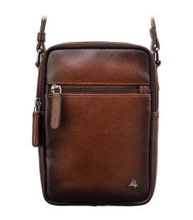 Кожаная сумка через плечо Visconti AT43 Gianni (Burnish Tan) фото, картинка, изображение